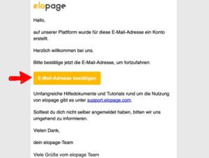 E-Mail bestätigen
