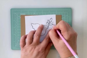 Prägen mit Prägestift – Hand Embossing