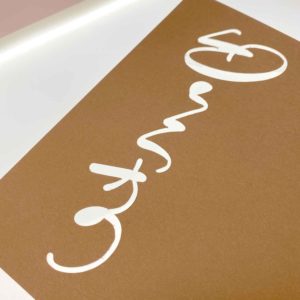 Papier prägen – Schablone mit Schneideplotter erstellen
