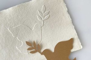 Prägen mit Prägestift – Hand Embossing