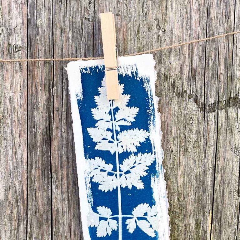 24x A5 Cyanotypie Papier - Sonnendruck Set Mit Vorlagen Für Kinder & Erwachsene