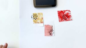 Osterkarte gestalten mit Gelli Print