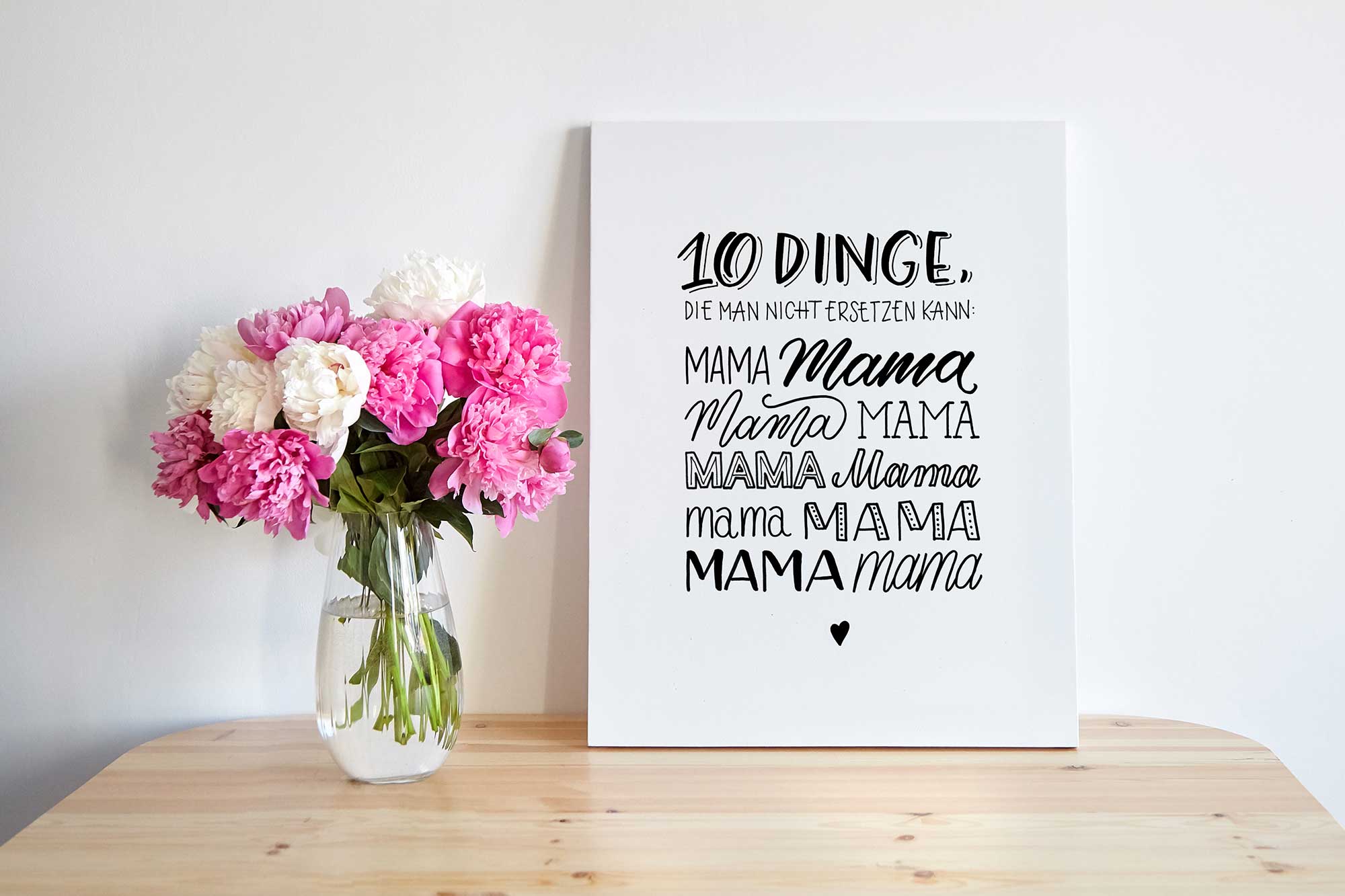 Mama – Handlettering-Spruch für Muttertag