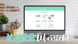Onlinekurs Handlettering BASIC Kursübersicht
