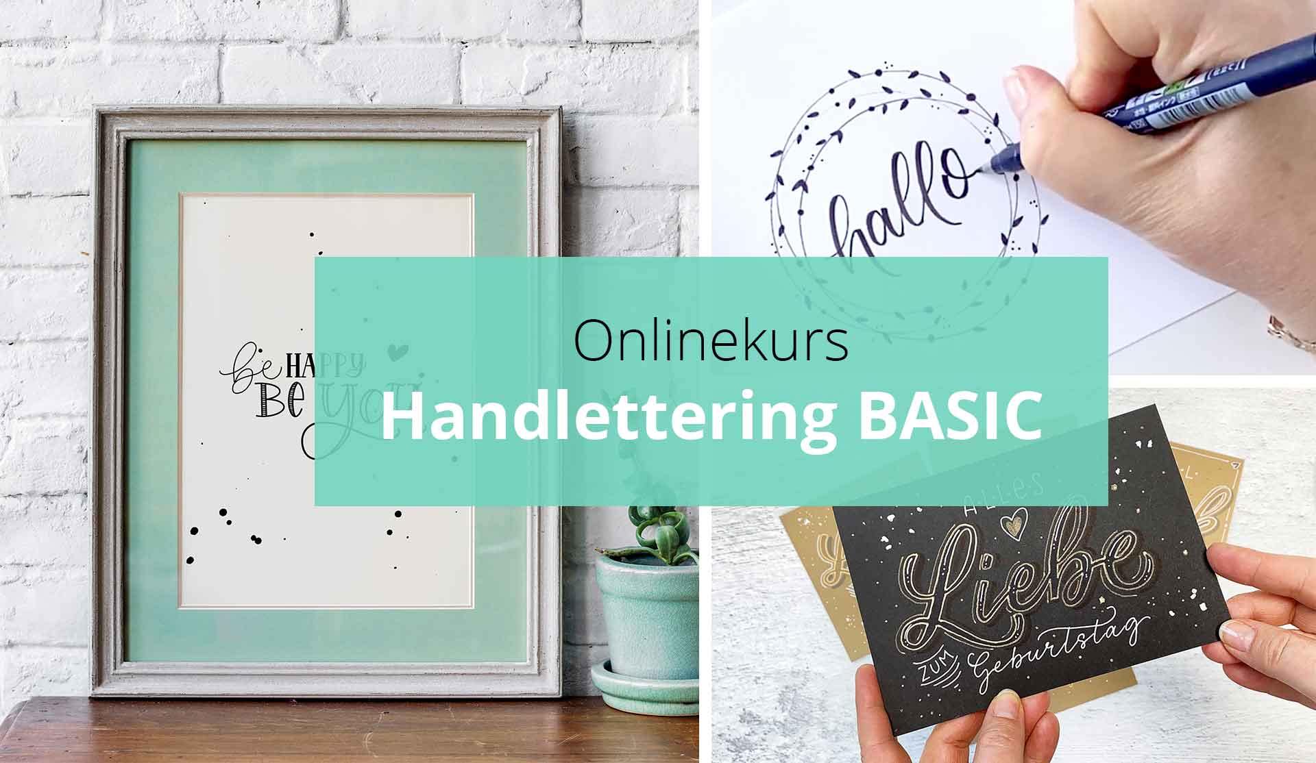 Onlinekurs Handlettering BASIC von Katja Haas PapierLiebe