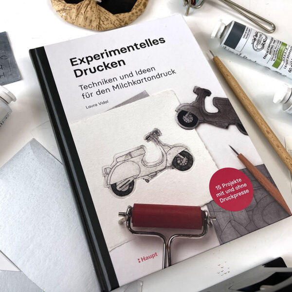Experimentelles Drucken – Techniken und Ideen für den Milchkarton-Druck