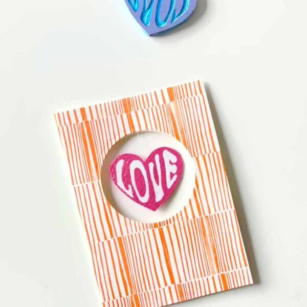 Spinning Heart Karte