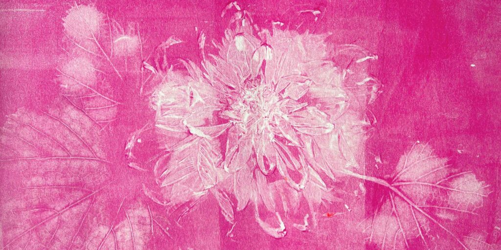 Gelli Print Naturmomente