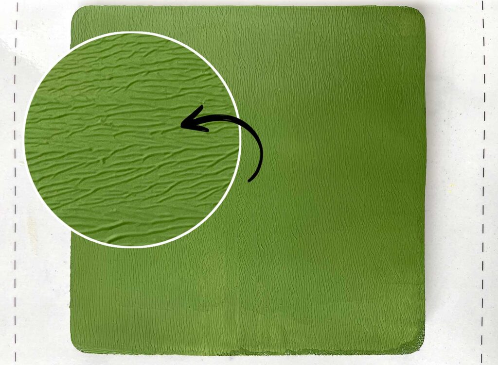 Gelli Print Fehler – zu viel Farbe auf der Gel-Platte
