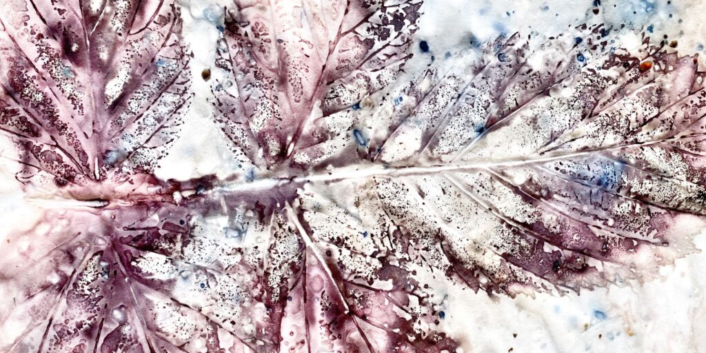 Eco Print Papierkunst Katja Haas | Papierliebe