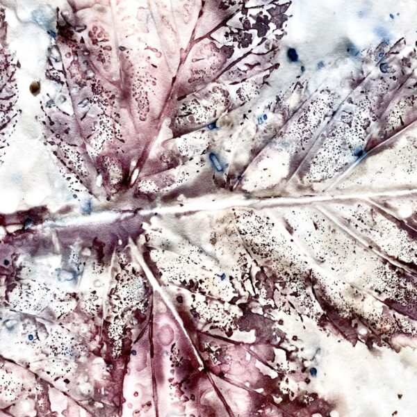 Eco Print Papierkunst Katja Haas | Papierliebe