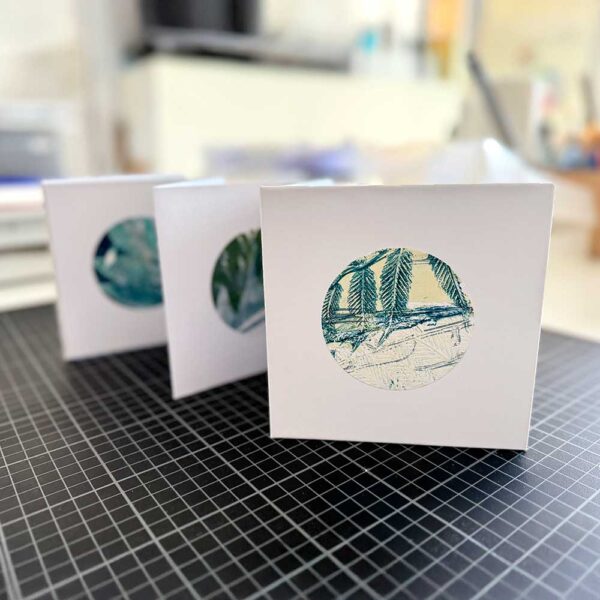 The Circle Graz – Botanical Gelli Print Leporello