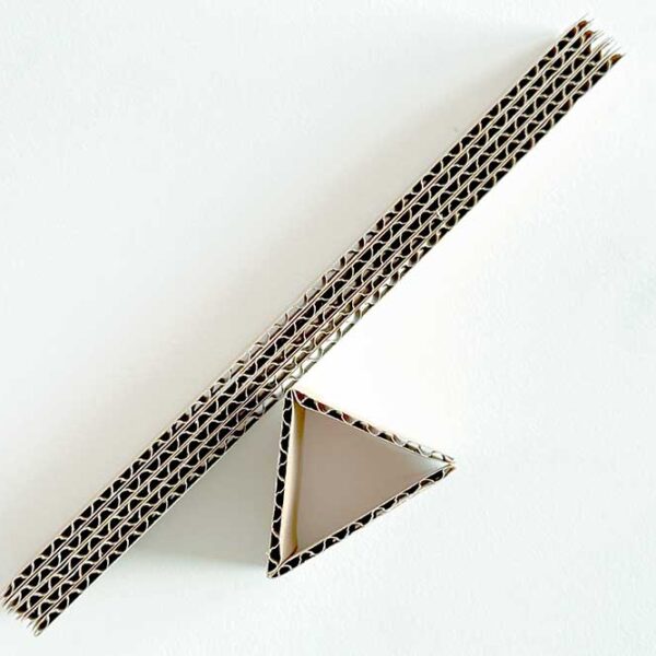 Wellpappe hochkant – dein DIY-Stempel mit Struktur