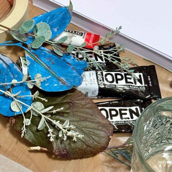 Ein kleiner Garten auf Papier