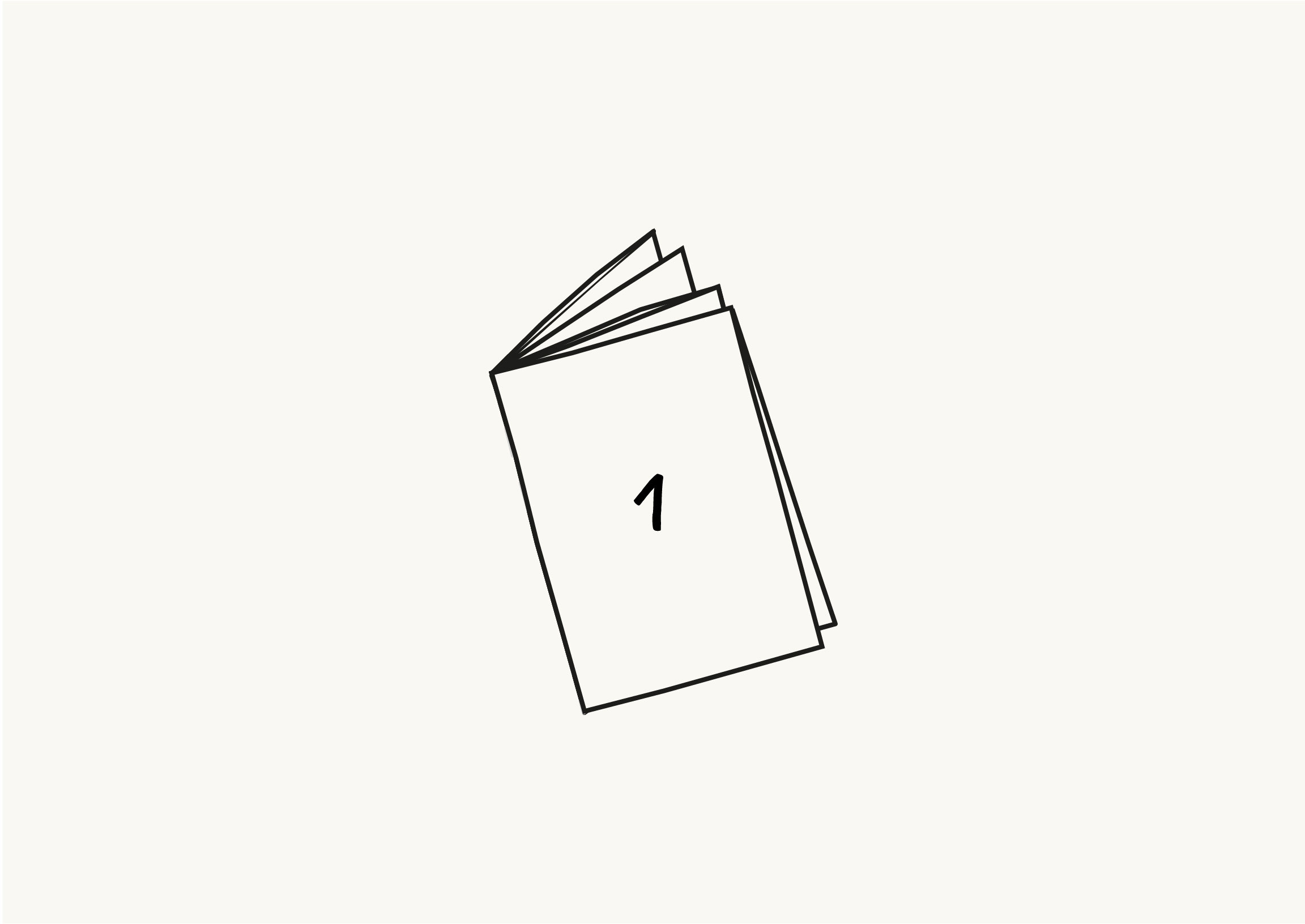 8-Seiten-Zine selber machen – Faltanleitung