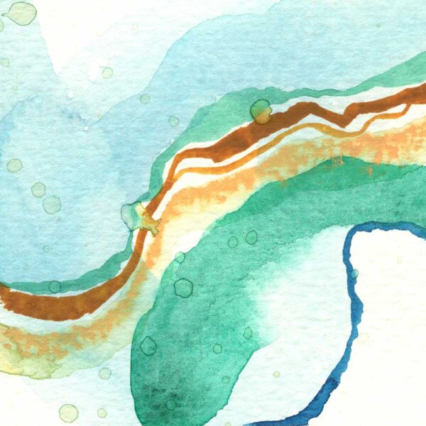 Aquarell Mixed Media – einfaches Beispiel