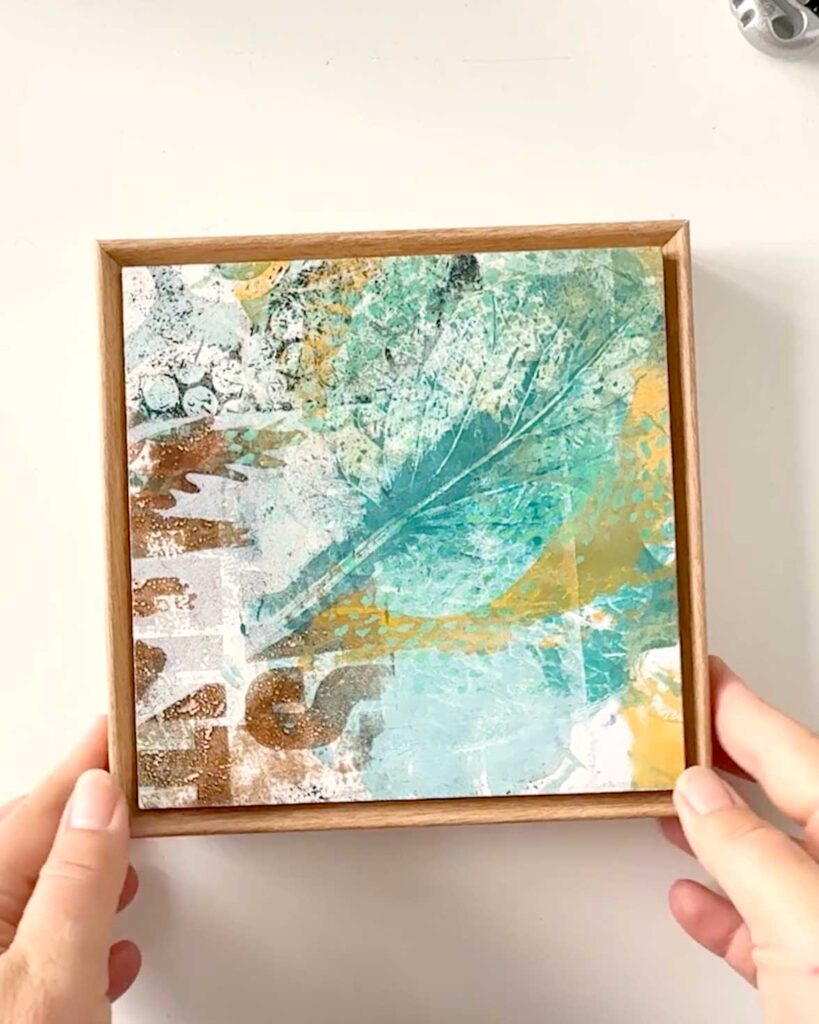 Gelli Print – Print a Garden – Projekte und Ideen